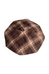 Academia Plaid Beret Hat - DAStyle