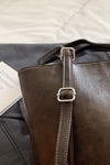 Academia PU Leather Tote Bag - DAStyle