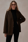 Anastasia Brown Tweed Blazer - DAStyle