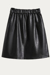 Aris Pu Leather Skirt - DAStyle