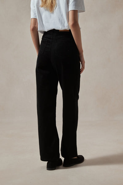 Audrey Black Corduroy Pant - DAStyle