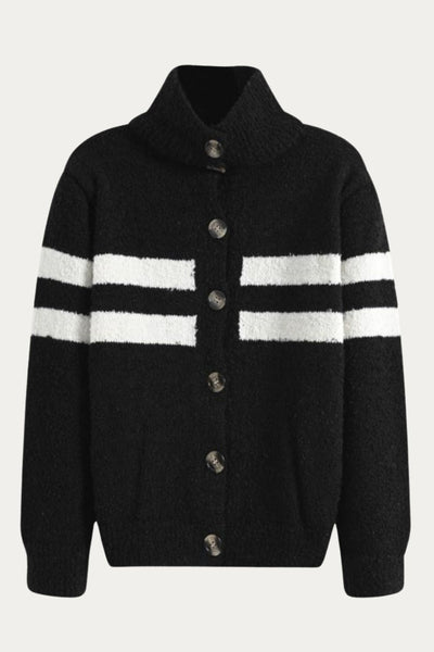 Aurelia Plus size striped sweater - DAStyle