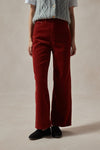 Billie Burgundy Corduroy Pant - DAStyle