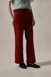 Billie Burgundy Corduroy Pant - DAStyle