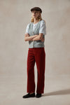 Billie Burgundy Corduroy Pant - DAStyle