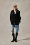 Lenore Black Corduroy Blazer