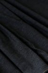 Olivia Black Denim Pleated Skirt