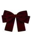 Black Velvet Hair Bow - DAStyle