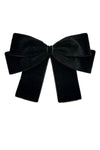 Black Velvet Hair Bow - DAStyle