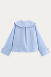 Horace Blue Peter Pan Collar Blouse