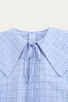 Horace Blue Peter Pan Collar Blouse