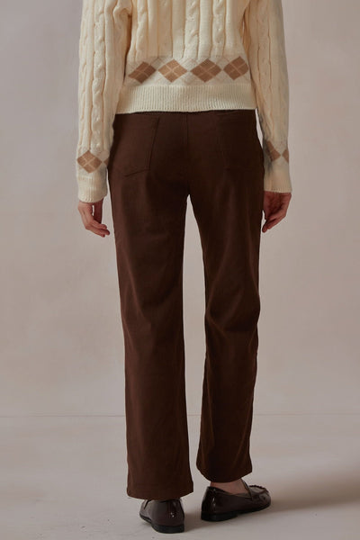 Gwyneth Brown Corduroy Pants
