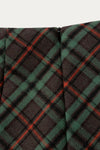 Calista Green Plaid Mini Skirt - DAStyle