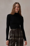 Camilla Black Turtleneck Sweater - DAStyle