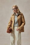 Carmen Khaki Colored Trench Coat - DAStyle