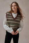 Cecilia Vintage Sweater Vest - DAStyle