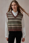 Cecilia Vintage Sweater Vest - DAStyle