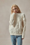 Seraphina Cozy Chunky Cable Knit Sweater