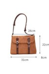 Classic Suede Crossbody Bag - DAStyle