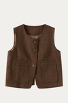 Constance Tweed Vest for Women - DAStyle