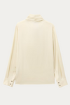 Lucien Cream Blouse with Bow