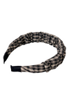 Plaid Crinkle Headband