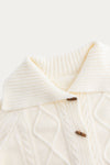 Helena Ivory Cable Knit Sweater