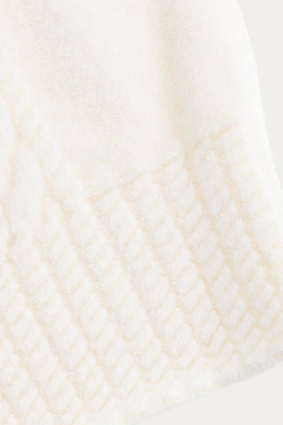 Helena Ivory Cable Knit Sweater