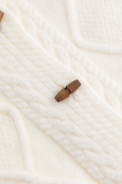 Helena Ivory Cable Knit Sweater