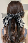 Houndstooth Hair Bow