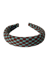 Vintage- Inspired Houndstooth Headband