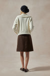 Helena Ivory Cable Knit Sweater