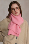 Wool Blend Knit Scarf