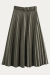 olive-pleated-skirt4-DAStyle