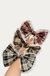 Plaid Hair Bow