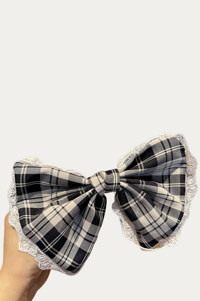 Plaid Hair Bow