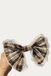 Plaid Hair Bow