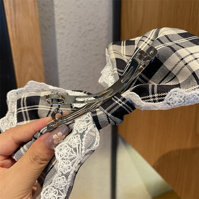 Plaid Hair Bow