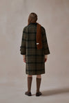 Rosalyn Plaid Toggle Coat-DAStyle