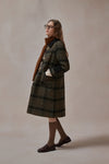 Rosalyn Plaid Toggle Coat-DAStyle