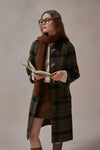 Rosalyn Plaid Toggle Coat-DAStyle