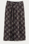 Gerald Plaid Wrap Skirt