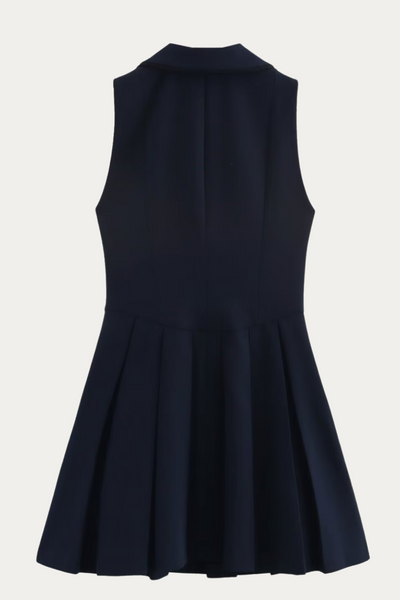 Laurel Pleated Dress Sleeveless