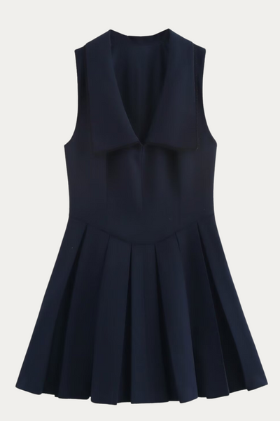 Laurel Pleated Dress Sleeveless