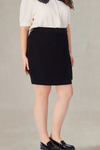 Gertrude Plus Size Black Skort