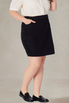 Gertrude Plus Size Black Skort