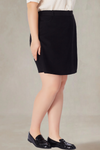 Gertrude Plus Size Black Skort