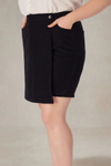 Gertrude Plus Size Black Skort