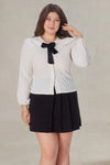 Lorraine Plus Size Blouse With Bow