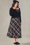 Hazel Plus Size Knitwear With Bowknot